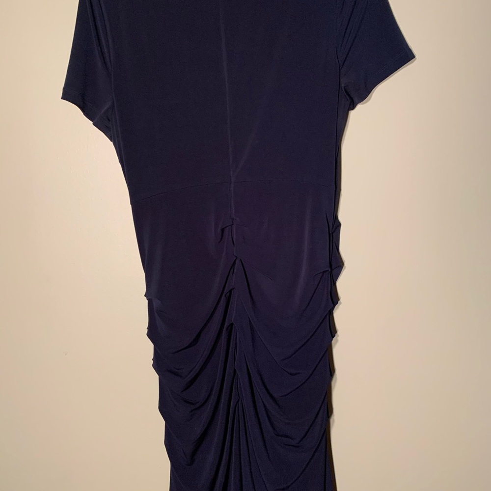 Blue embellished dress by Vince Camuto